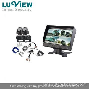 7\" Split screen monitor system